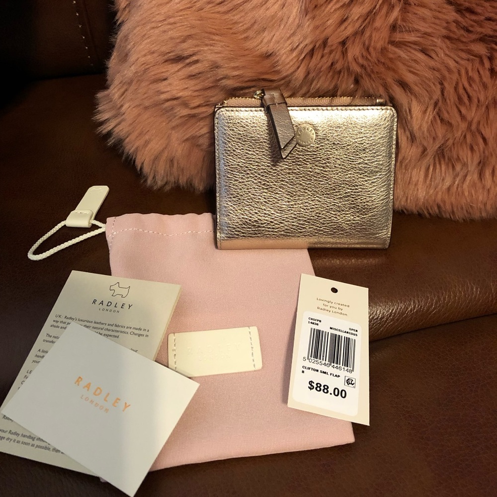 Radley London rose gold wallet